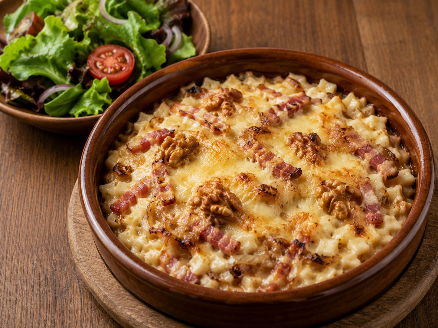 Gratin de Crozets au Beaufort Maison