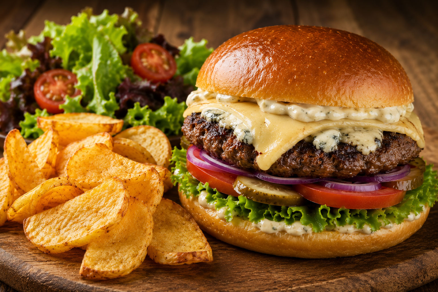 Burger "Le Cheese Queyras"