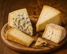 Petite assiette de fromages des Htes Alpes