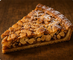 Tarte myrtilles amandine Maison